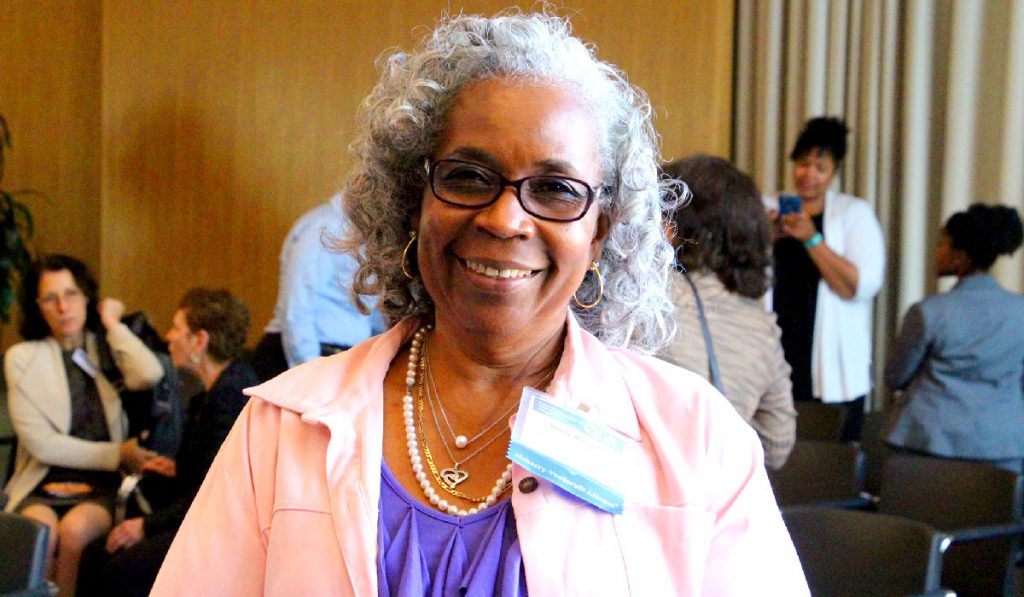 Neely Ann Williams, a participant in a community engagement seminar organized by the Meharry-Vanderbilt Community Engaged Research Core.