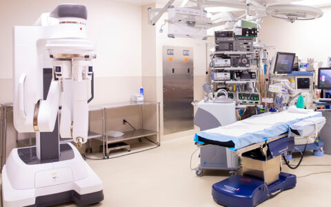 Robotic surgery suite at VUMC